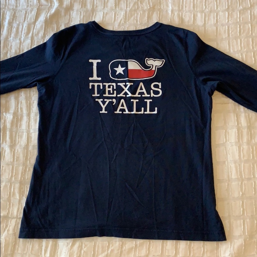 Vineyard Vines long sleeve Texas tee - Picture 2 of 3